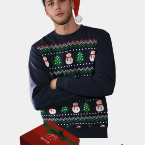 Sudadera de Navidad Snow Tree Hombre