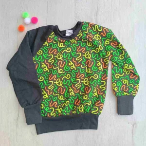 Sudadera evolutiva fluor