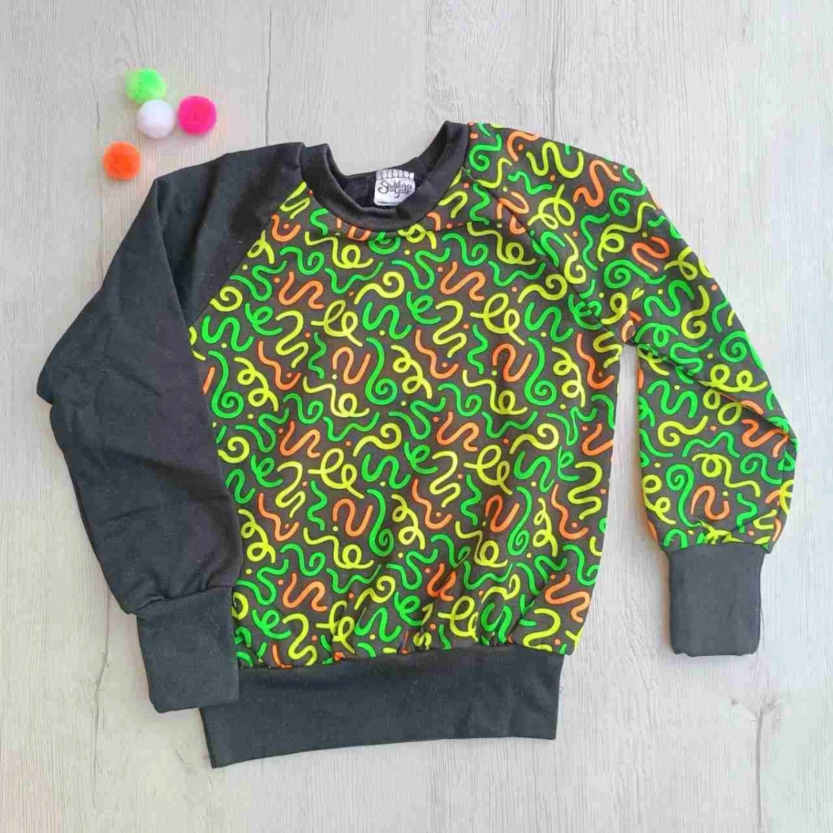 Sudadera evolutiva fluor