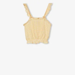 Top Cuadros Vichi Amarillo Chica
