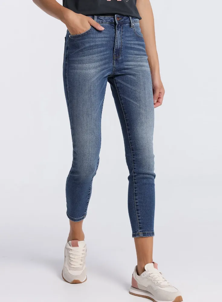 Vaquero Lois Jeans Skinny Tobillero Cher - Imagen 4