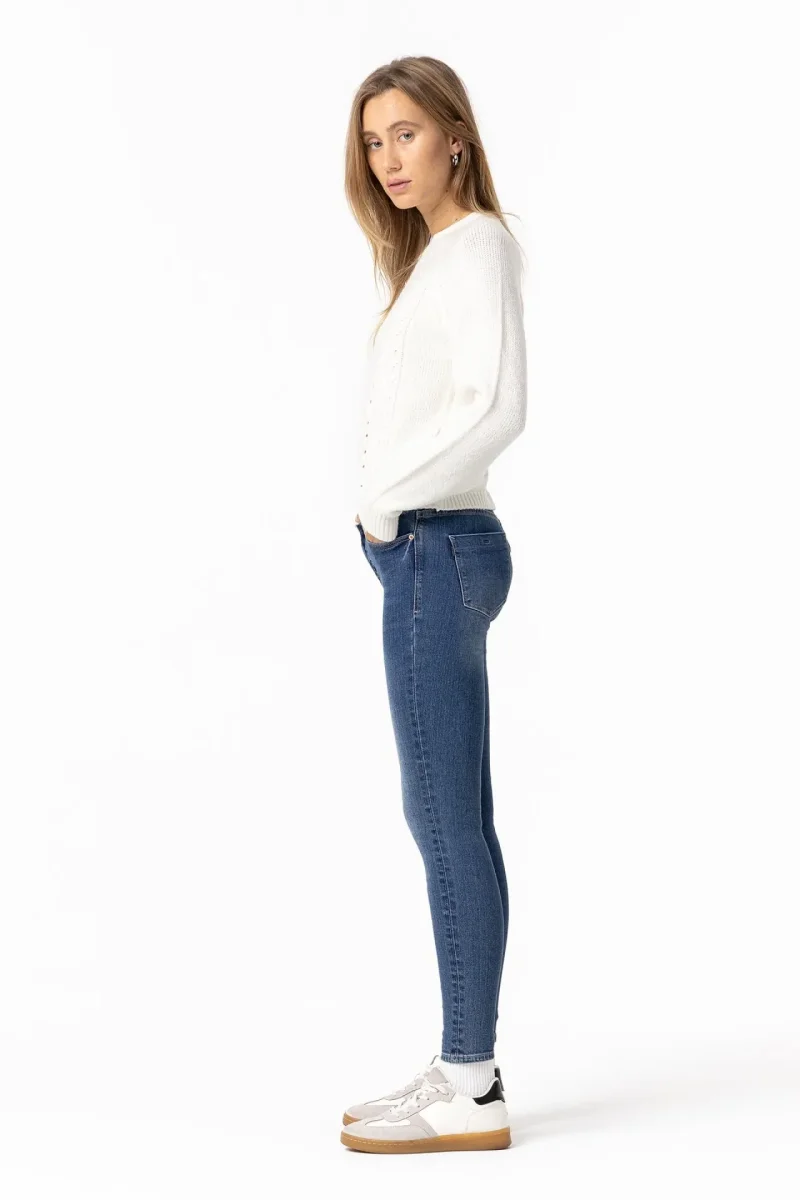 Vaquero Skinny Cintura Media - Imagen 4