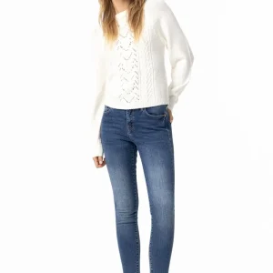 Vaquero Skinny Cintura Media
