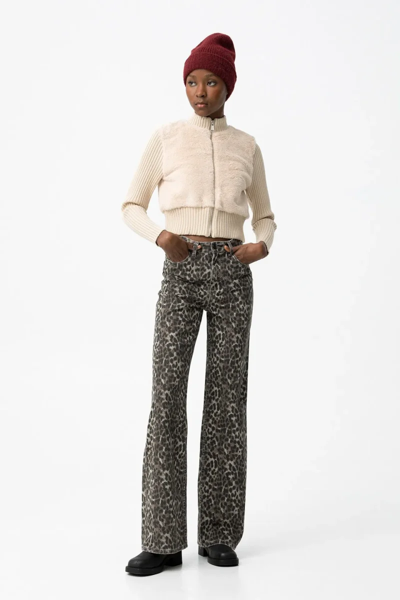 Vaquero Wide Leopardo