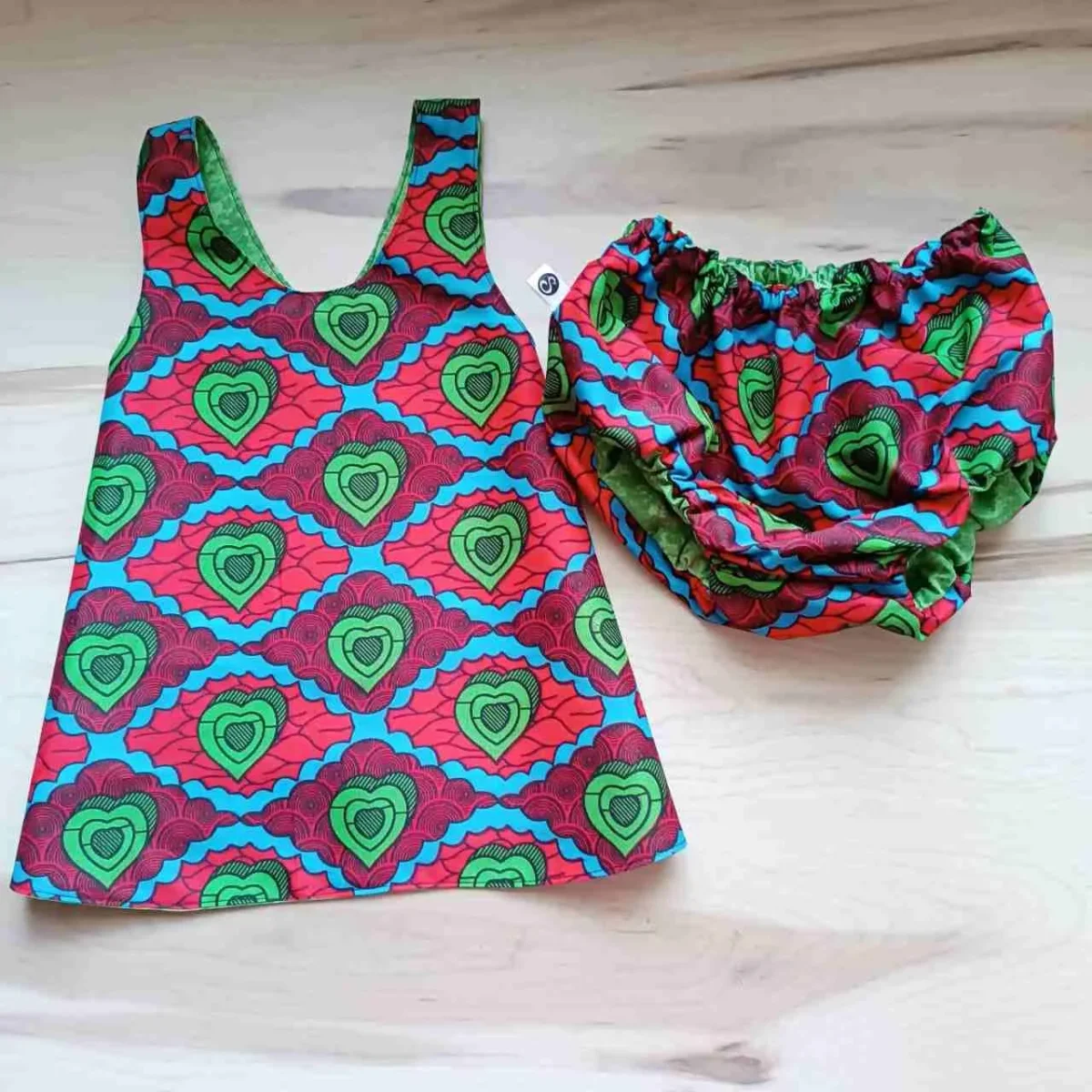 Vestido infantil Tela Wax