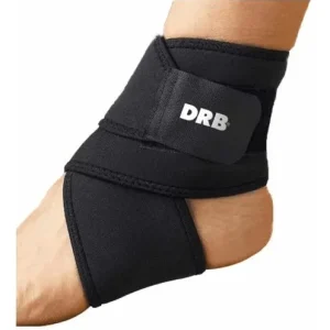 Tobillera Abierta Ajustable Con Velcro Neoprene Drb