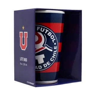 Taza Latte Universidad de Chile
