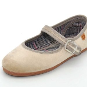 Merceditas beige La Cadena