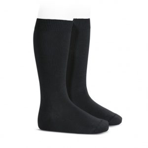 Calcetines negros altos de Cóndor