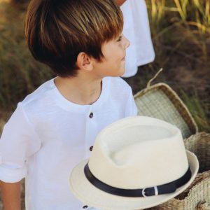 Camisa Blanca sin cuello
