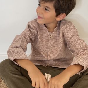 Camisa niño vichy