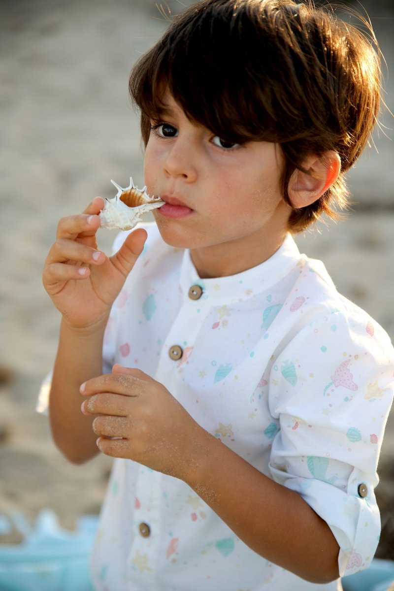Camisa Niño Vida Marina