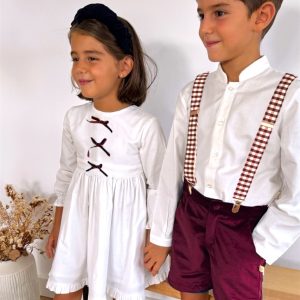 Vestido Niña Arras Lazo
