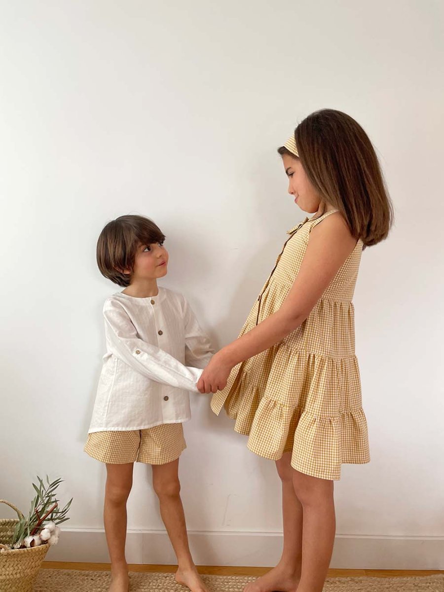 Vestido Volantes Vichy - Imagen 4