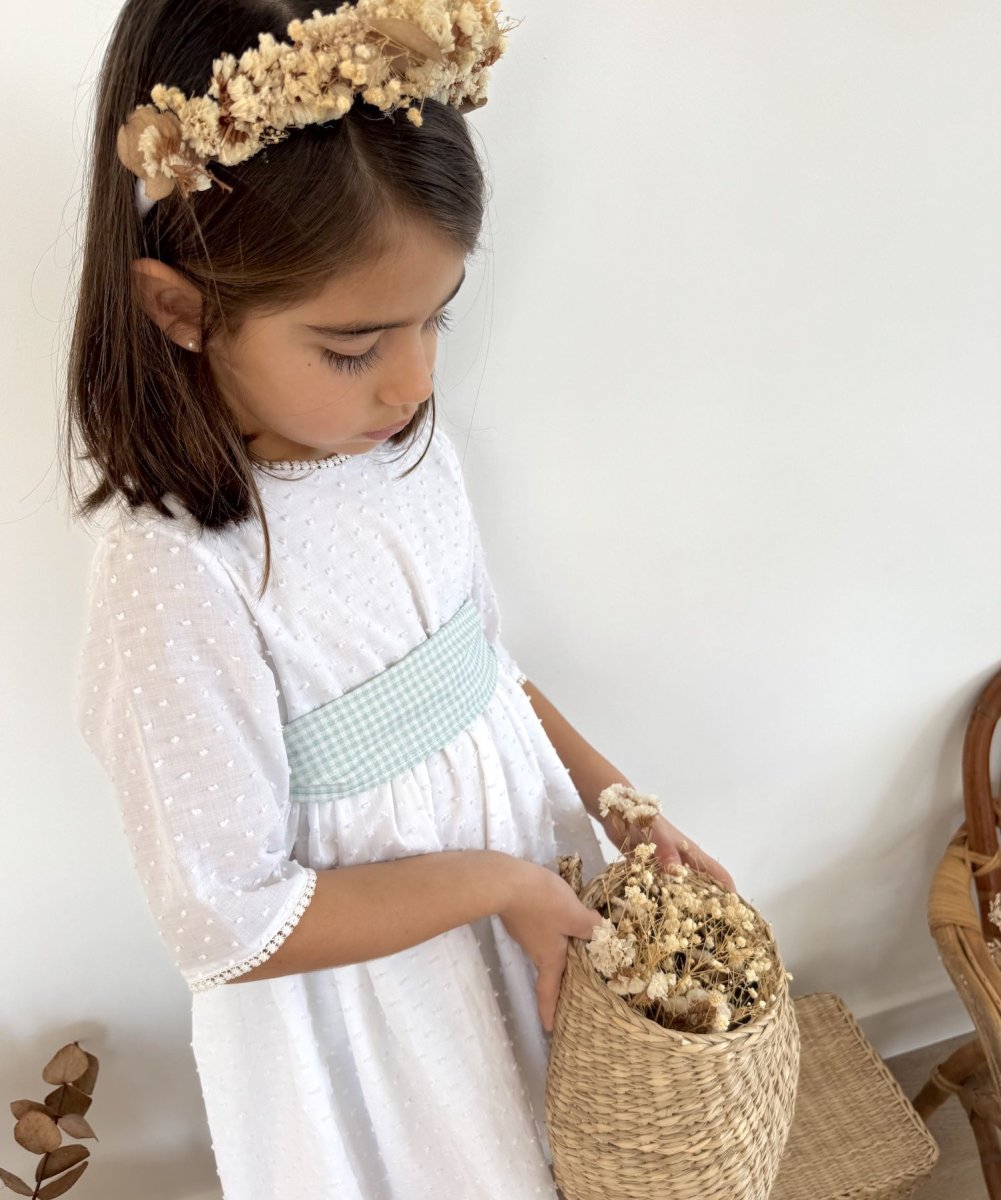 Vestido Niñas Arras Plumetti - Imagen 4