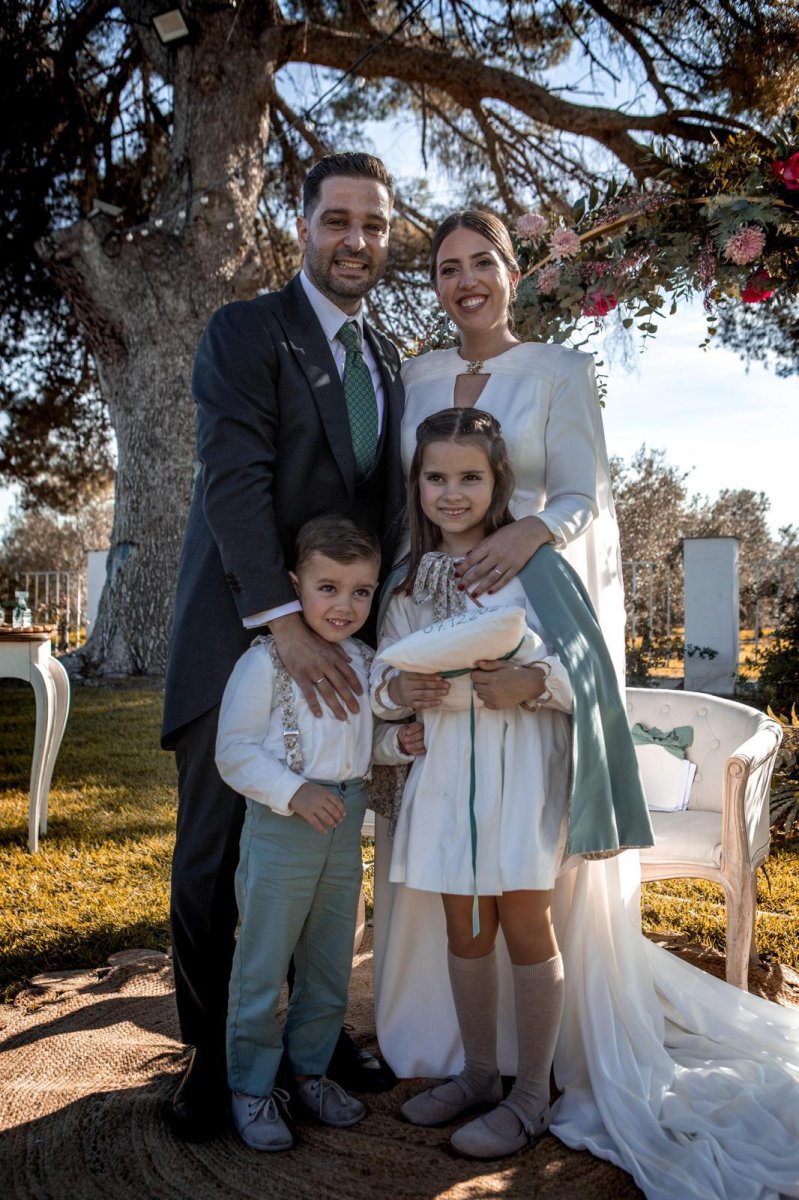 Vestido Niña Arras Verde - Imagen 7