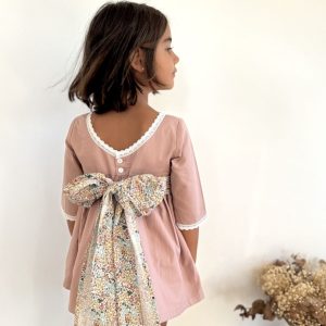 Vestido rosa Salerno