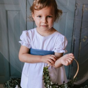 Fajín Niña Tul Azul