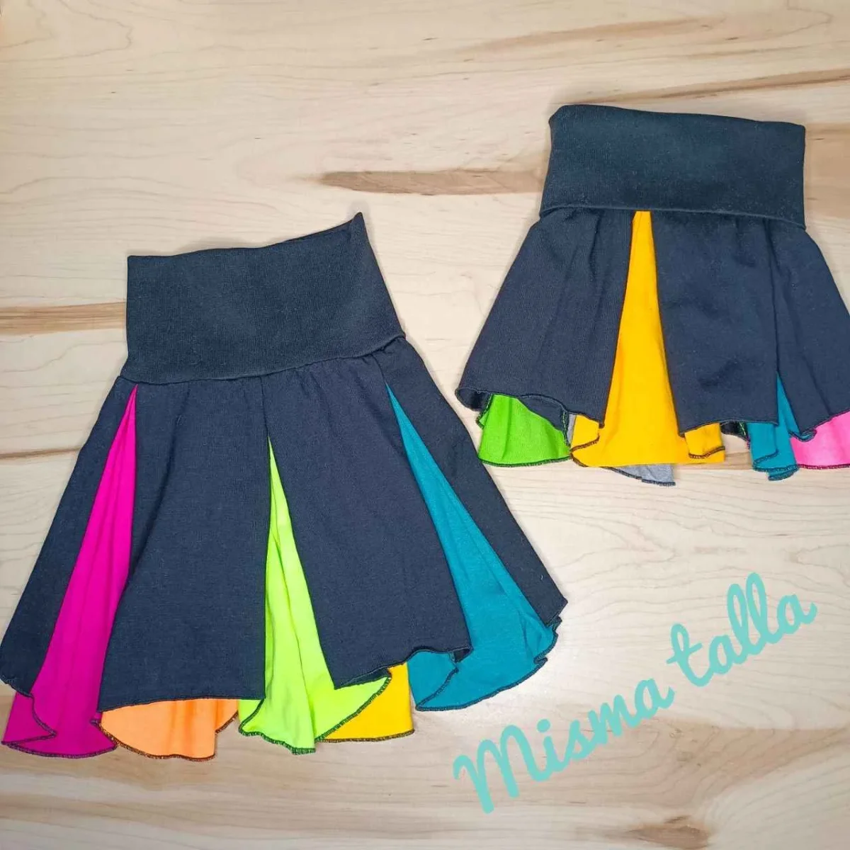 Falda circo con mucho vuelo y evolutiva