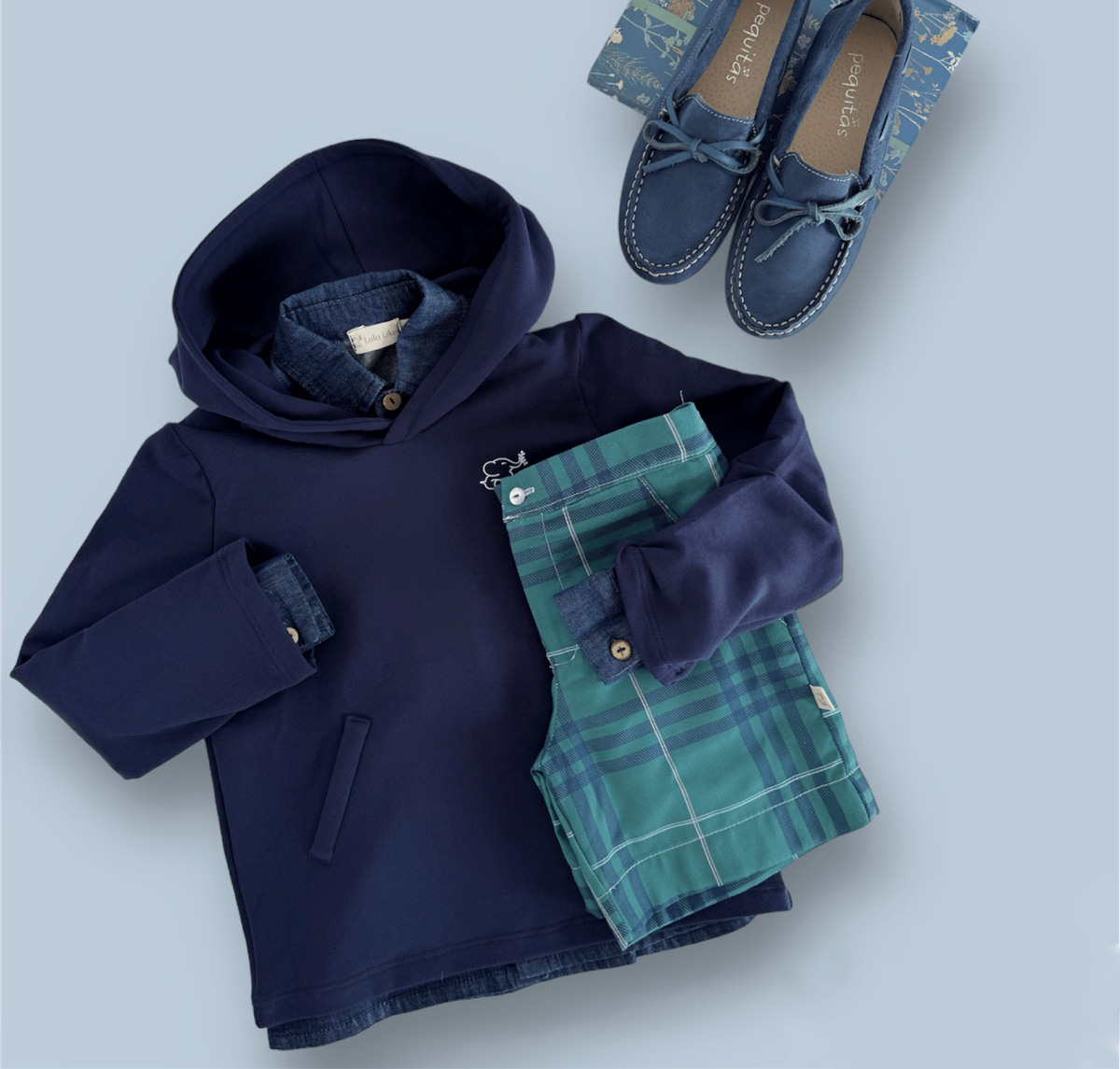 Sudadera Lola Unisex Marino - Imagen 3