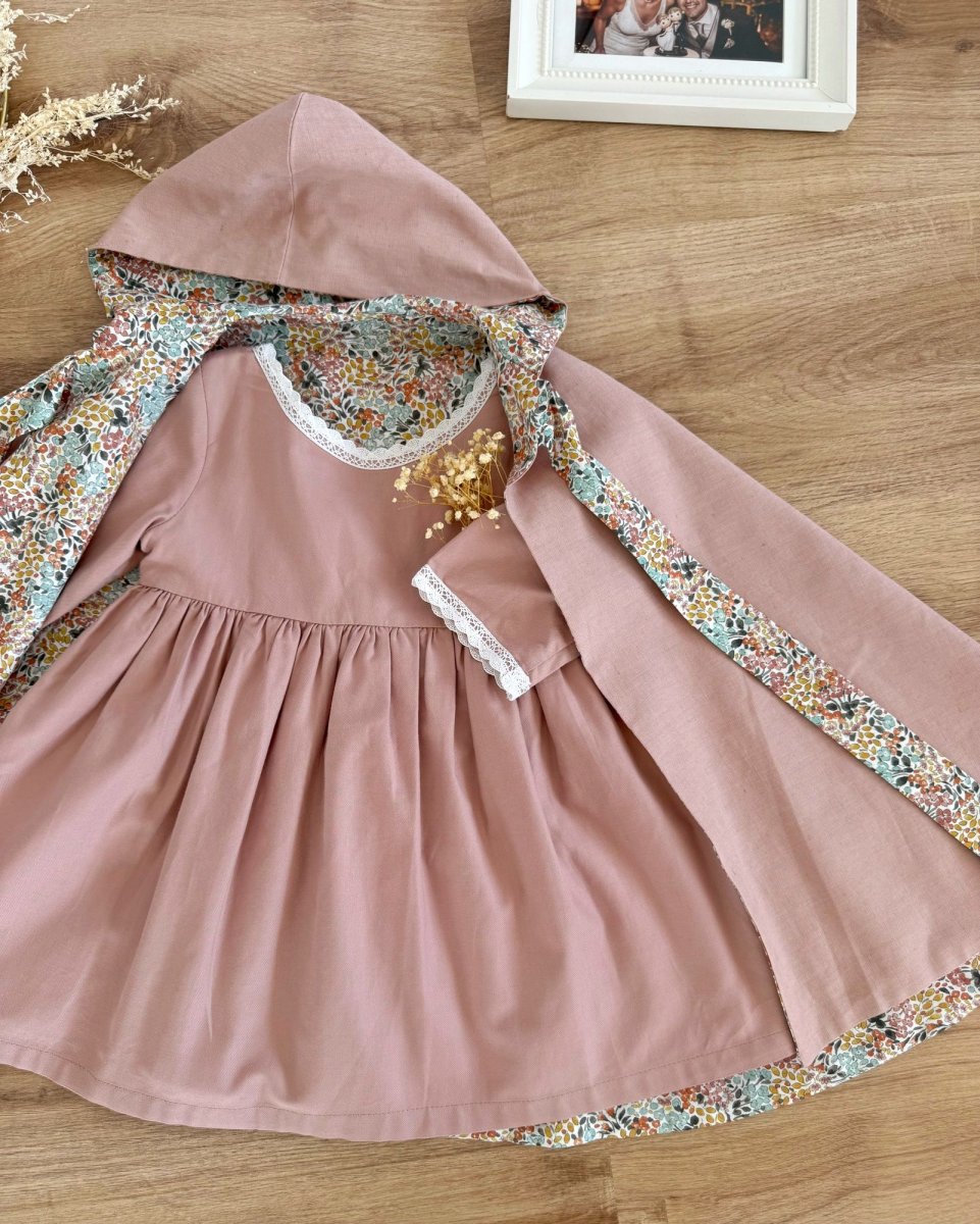 Vestido rosa Salerno - Imagen 7