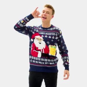 Jersey de Navidad para Hombre Beer Pocket 3D