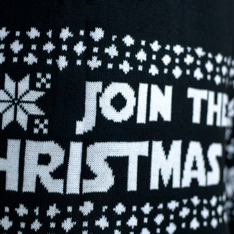 Jersey de Navidad con Luces LED para Hombre Join the Christmas Side - Imagen 6