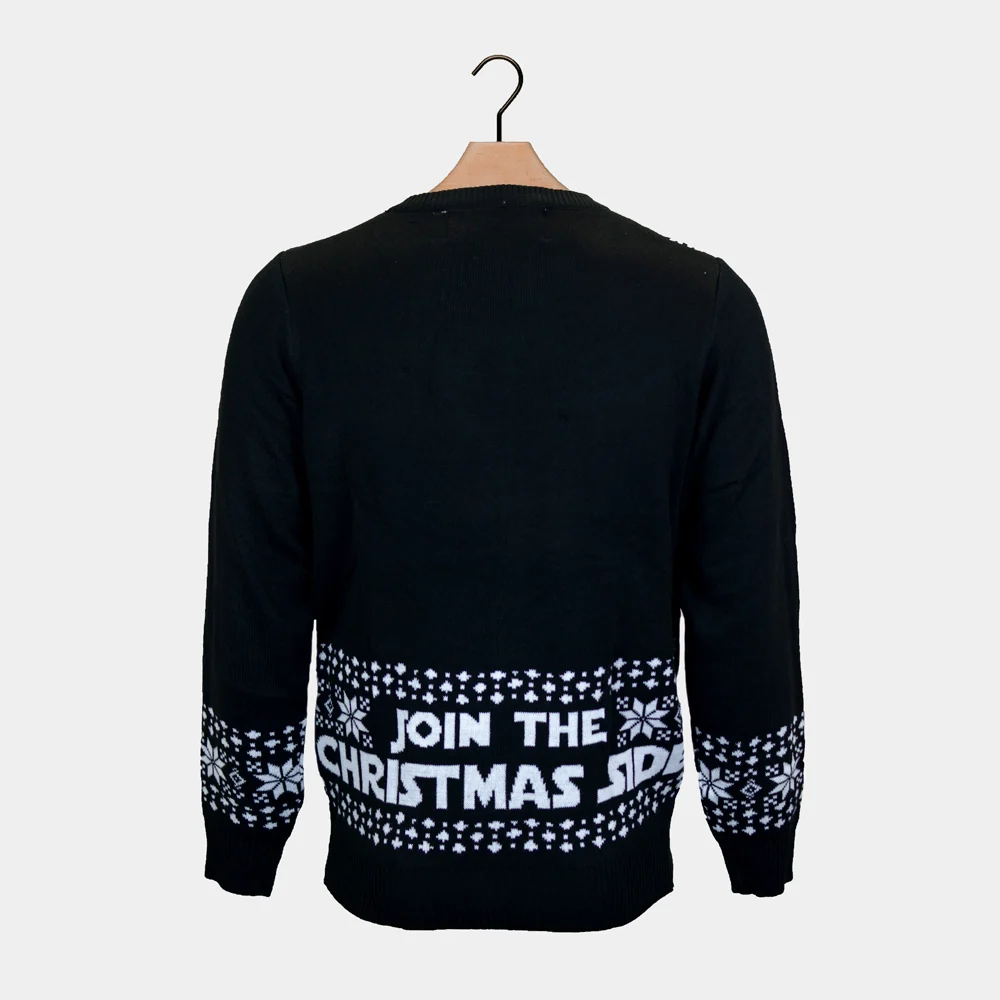 Jersey de Navidad con Luces LED para Hombre Join the Christmas Side - Imagen 9