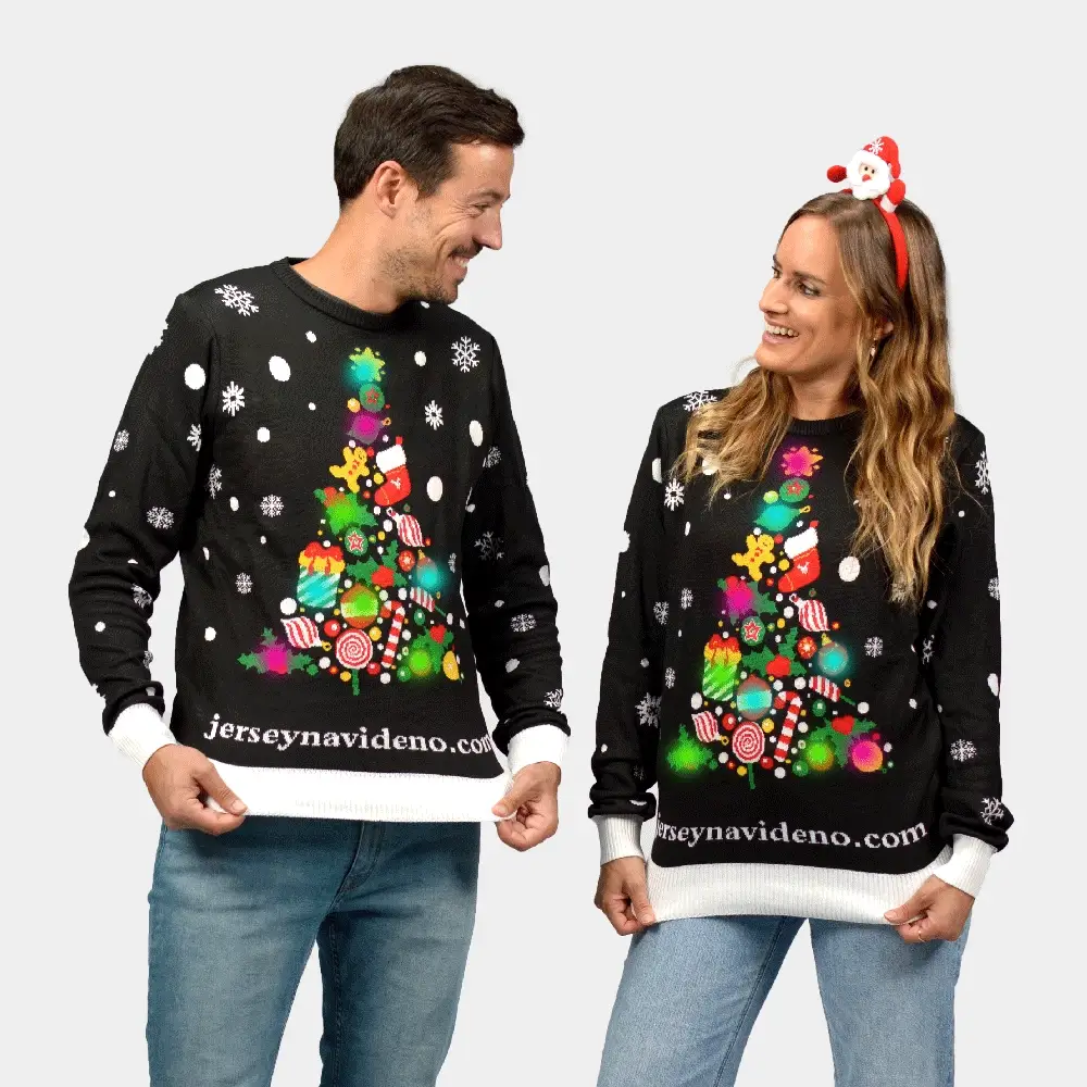 Jersey con Luces LED para Mujer con url de Jerseynavideno.com - Imagen 3