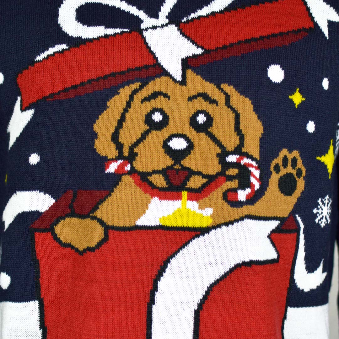 Jersey de Navidad para Mujer Feliz Navidog - Imagen 6