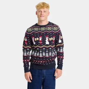 Jersey de Navidad para Hombre Cheers Santa