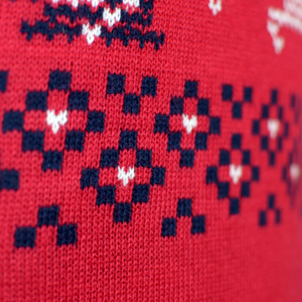 Jersey de Navidad para Hombre Rojo Canadá - Imagen 6