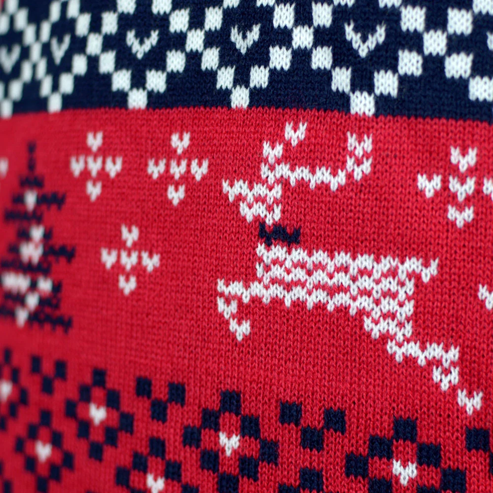 Jersey de Navidad para Hombre Rojo Canadá - Imagen 5