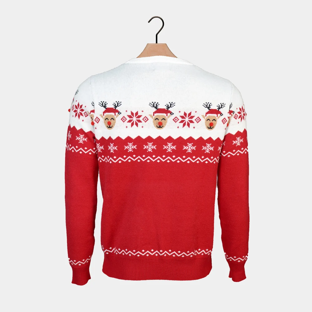 Jersey de Navidad para Mujer Reno Adorable - Imagen 8