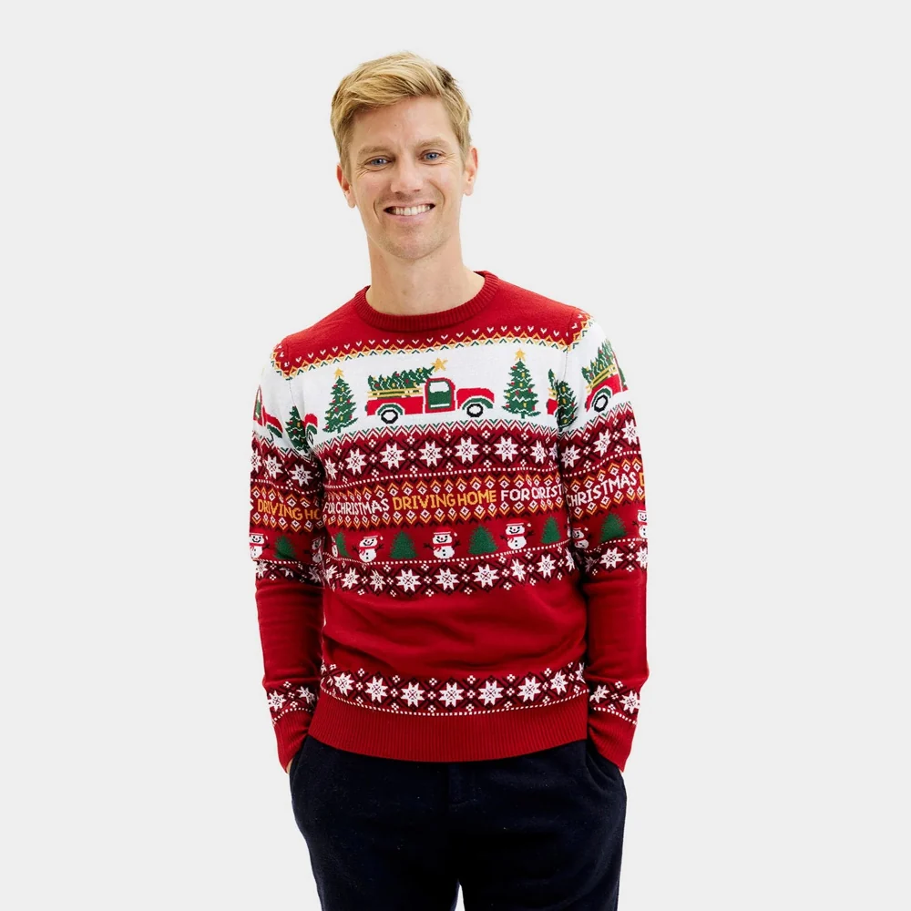 Jersey de Navidad para Mujer Driving Home - Imagen 4