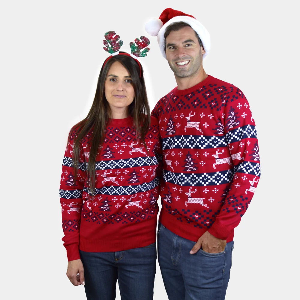 Jersey de Navidad para Mujer Rojo Canadá - Imagen 4