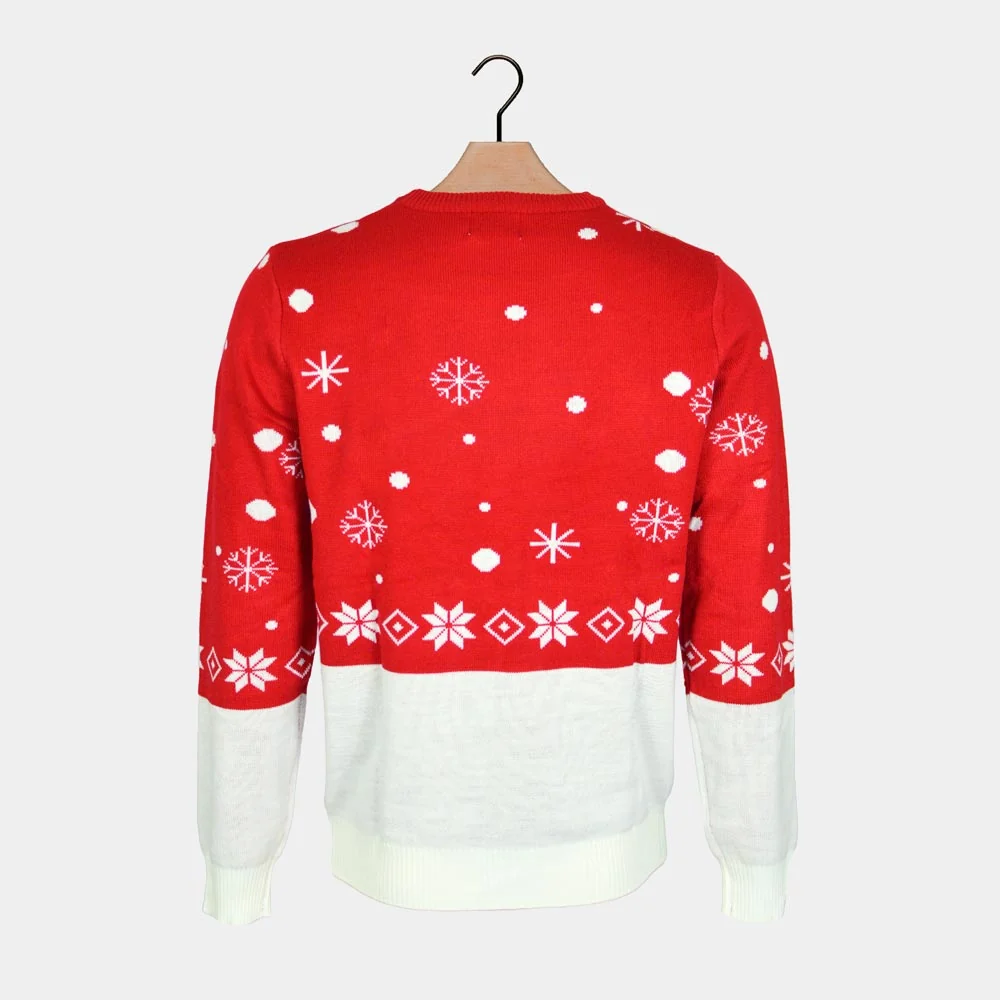 Jersey de Navidad para Mujer Reno con Bufanda Algodón Orgánico - Imagen 9