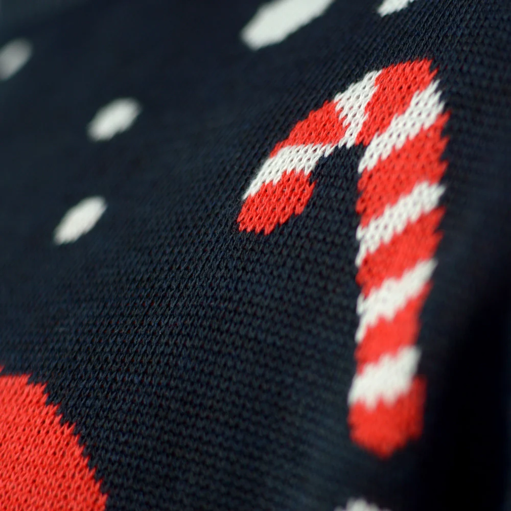 Jersey de Navidad para Niña y Niño Azul Gingerbread - Imagen 7