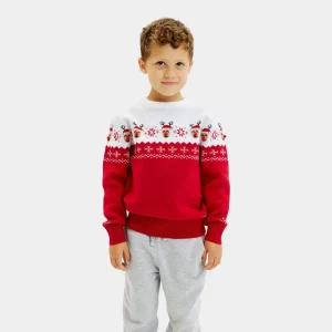Jersey de Navidad para Niña y Niño Reno Adorable