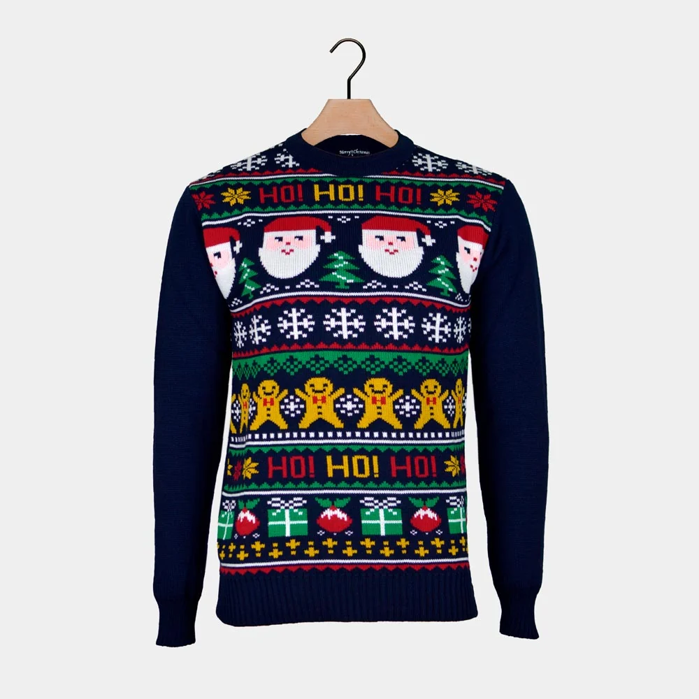 Jersey de Navidad para Mujer Papá Noel Ho Ho Ho! - Imagen 5