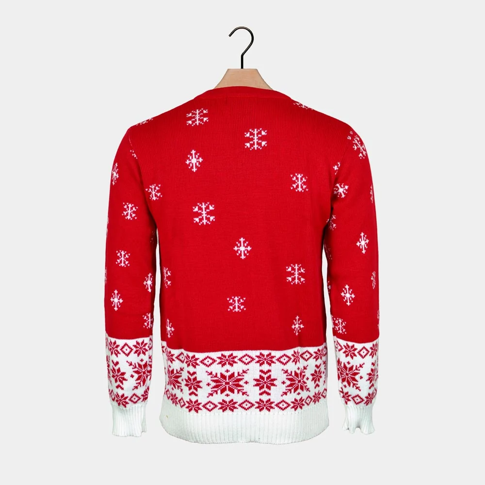 Jersey de Navidad para Mujer Rojo con Reno Rudolph - Imagen 6