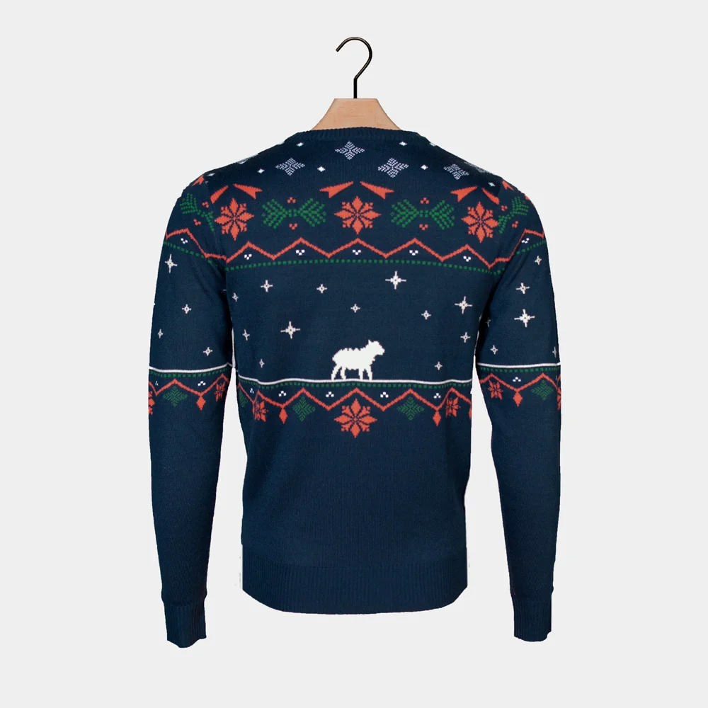 Jersey de Navidad para Hombre Portal de Belén - Imagen 9