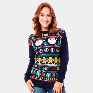 Jersey de Navidad Papá Noel Ho Ho Ho!