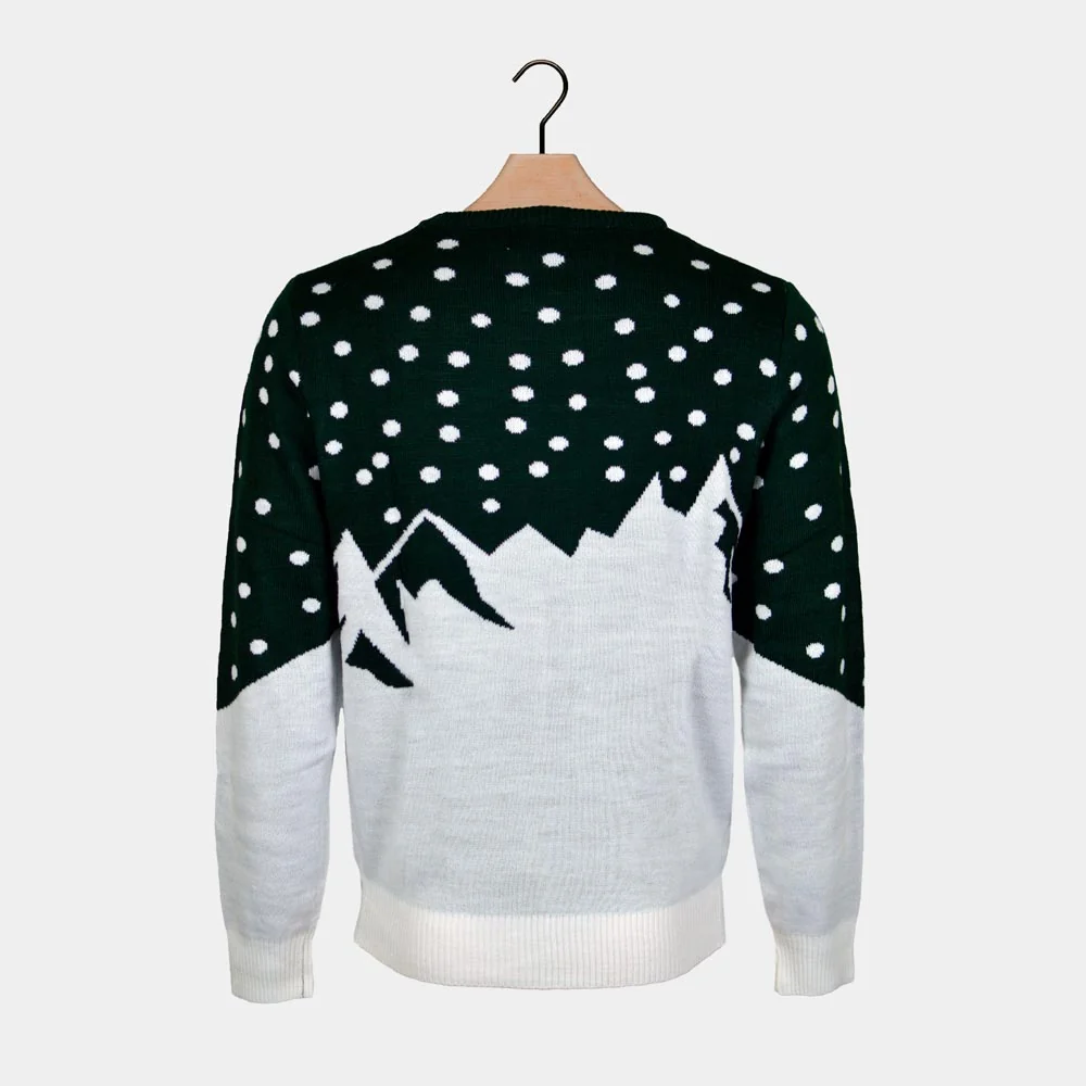 Jersey de Navidad Parejas Reno con Moto de Nieve - Imagen 6