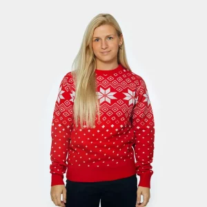 Jersey de Navidad Rojo con Estrellas