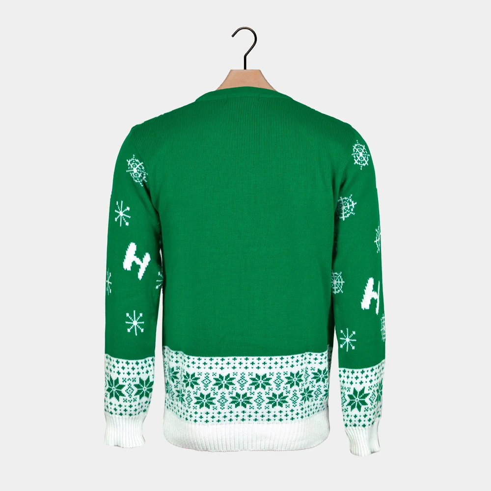 Jersey de Navidad Parejas I am Not an Elf - Imagen 8