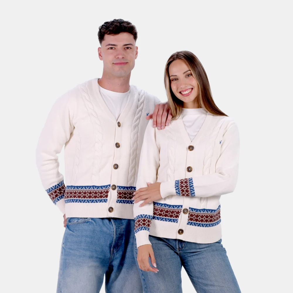 Jersey para Hombre Cárdigan de Algodón Orgánico Alpine - Imagen 3