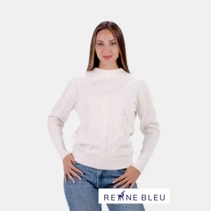 Jersey para Mujer de Algodón Orgánico Snowfall
