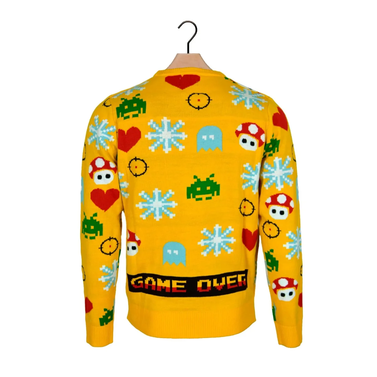 Jersey Navideño con Luces LED para Hombre Santa Gamer - Imagen 6