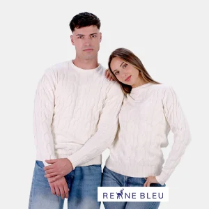 Jersey Parejas de Algodón Orgánico Snowfall